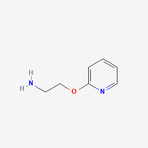 molecular formula C7H10N2O B1266459 2-(吡啶-2-氧基)乙胺 CAS No. 29450-07-5