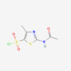 2-Acetamido-4-methylthiazole-5-sulfonyl chloride
