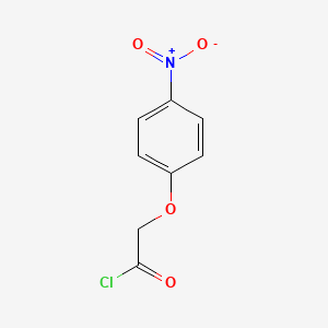 molecular formula C8H6ClNO4 B1266463 (4-Nitrophenoxy)acetyl chloride CAS No. 20142-88-5