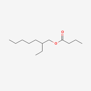 molecular formula C13H26O2 B12664655 2-Ethylheptyl butyrate CAS No. 94200-05-2