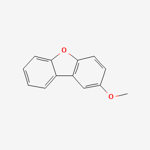 molecular formula C13H10O2 B1266467 2-Methoxydibenzofuran CAS No. 20357-70-4