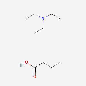 molecular formula C10H23NO2 B12664674 Einecs 277-247-8 CAS No. 73043-94-4