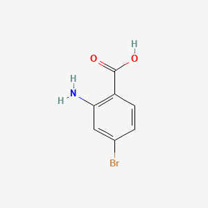 molecular formula C7H6BrNO2 B1266472 2-氨基-4-溴苯甲酸 CAS No. 20776-50-5
