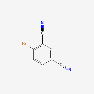 molecular formula C8H3BrN2 B1266475 4-溴异苯二腈 CAS No. 22433-89-2