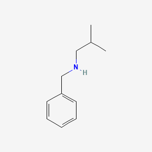 molecular formula C11H17N B1266477 n-Benzyl-2-methylpropan-1-amine CAS No. 42882-36-0