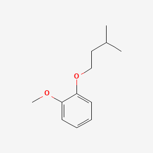molecular formula C12H18O2 B12664800 o-(Isopentyloxy)anisole CAS No. 94291-49-3