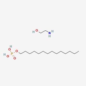 molecular formula C16H38NO5P B12664816 Einecs 308-608-0 CAS No. 98143-43-2