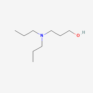 molecular formula C9H21NO B1266483 1-丙醇, 3-(二丙基氨基)- CAS No. 34003-67-3