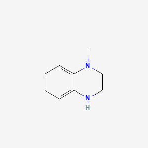 molecular formula C9H12N2 B1266484 1-Methyl-1,2,3,4-tetrahydroquinoxaline CAS No. 36438-97-8