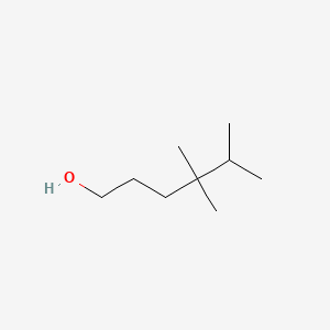 molecular formula C9H20O B12664883 4,4,5-Trimethylhexan-1-ol CAS No. 65502-61-6