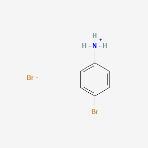 molecular formula C6H7Br2N B12664908 4-Bromoanilinium bromide CAS No. 80789-68-0