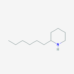 molecular formula C11H23N B1266496 2-己基哌啶 CAS No. 940-53-4