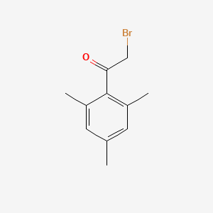 molecular formula C11H13BrO B1266503 2-Bromo-1-mesitylethanone CAS No. 4225-92-7