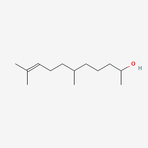 molecular formula C13H26O B12665130 6,10-Dimethylundec-9-en-2-ol CAS No. 94021-95-1