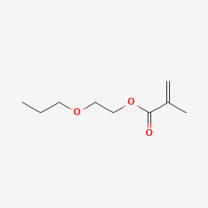 molecular formula C9H16O3 B12665176 2-Propoxyethyl methacrylate CAS No. 45023-48-1