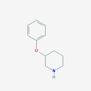 molecular formula C11H15NO B126653 3-Phenoxypiperidine CAS No. 151666-08-9
