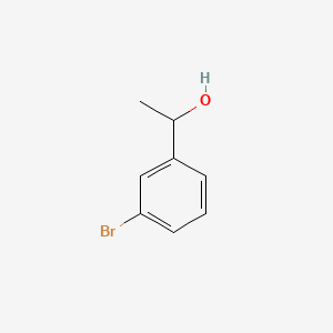molecular formula C8H9BrO B1266530 1-(3-Bromophenyl)ethanol CAS No. 52780-14-0