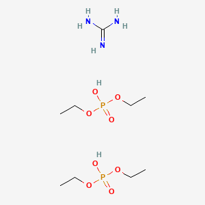 molecular formula C9H27N3O8P2 B12665329 Einecs 302-184-0 CAS No. 94094-82-3