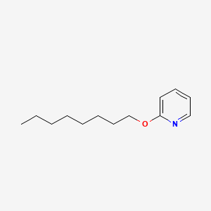 molecular formula C13H21NO B1266535 辛基-2-吡啶醚 CAS No. 70289-27-9