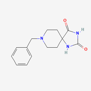8-Benzyl-1,3,8-triazaspiro[4.5]decane-2,4-dione