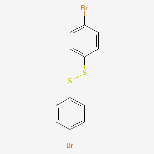 molecular formula C12H8Br2S2 B1266539 4-Bromophenyl disulfide CAS No. 5335-84-2
