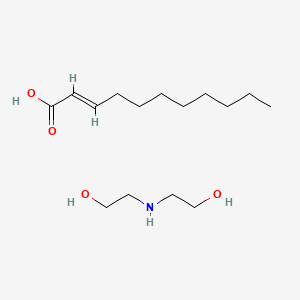 molecular formula C15H31NO4 B12665435 Einecs 299-423-3 CAS No. 93882-26-9