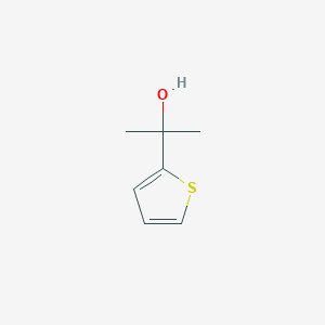 molecular formula C7H10OS B1266549 2-(噻吩-2-基)丙醇 CAS No. 5331-62-4