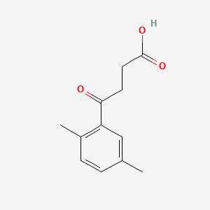 molecular formula C12H14O3 B1266550 4-(2,5-Dimethylphenyl)-4-oxobutanoic acid CAS No. 5394-59-2