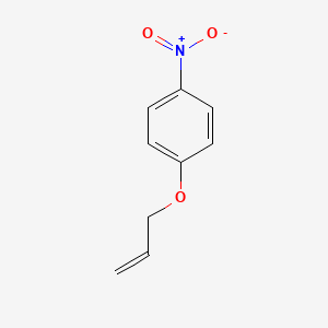 molecular formula C9H9NO3 B1266551 Allyl p-nitrophenyl ether CAS No. 1568-66-7