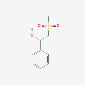 2-(Methylsulfonyl)-1-phenylethanol