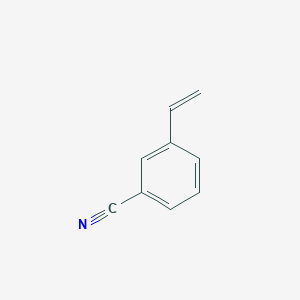 molecular formula C9H7N B1266556 3-乙烯基苯甲腈 CAS No. 5338-96-5