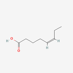 molecular formula C8H14O2 B12665591 cis-5-Octenoic acid CAS No. 41653-97-8