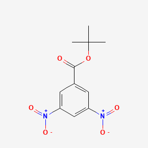 molecular formula C11H12N2O6 B1266561 Tert-butyl 3,5-dinitrobenzoate CAS No. 5342-97-2