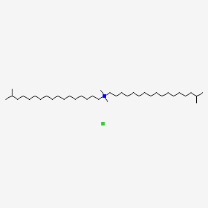 molecular formula C38H80ClN B12665623 Diisooctadecyldimethylammonium chloride CAS No. 84924-22-1