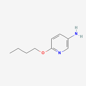 molecular formula C9H14N2O B1266565 5-氨基-2-丁氧基吡啶 CAS No. 539-23-1