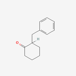 molecular formula C13H16O B1266569 2-Benzylcyclohexanone CAS No. 946-33-8