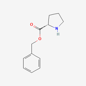 molecular formula C12H15NO2 B1266584 Benzyl L-prolinate CAS No. 41324-66-7