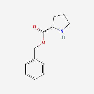 molecular formula C12H15NO2 B1266584 Proline benzyl ester CAS No. 41324-66-7