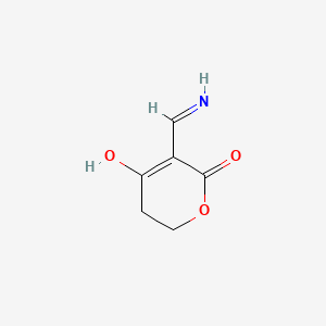 molecular formula C6H7NO3 B12665856 Gentianaine CAS No. 22108-77-6
