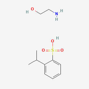 molecular formula C11H19NO4S B12666003 Einecs 299-830-6 CAS No. 93904-95-1