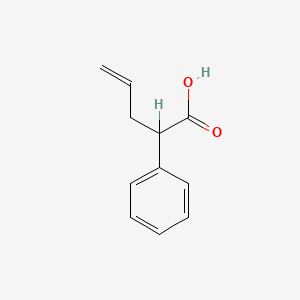 molecular formula C11H12O2 B1266601 2-Phenylpent-4-enoic acid CAS No. 1575-70-8