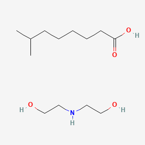 molecular formula C13H29NO4 B12666019 Einecs 304-176-2 CAS No. 94247-01-5