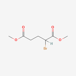 molecular formula C7H11BrO4 B1266606 Dimethyl 2-bromopentanedioate CAS No. 760-94-1