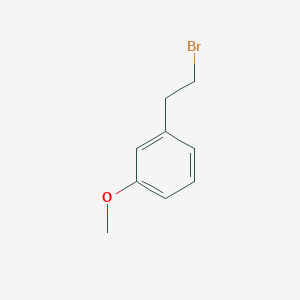 molecular formula C9H11BrO B1266618 3-甲氧基苯乙基溴 CAS No. 2146-61-4