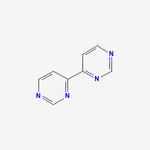 molecular formula C8H6N4 B1266620 4,4'-联吡啶 CAS No. 2426-94-0