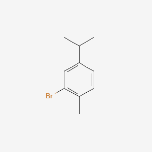 molecular formula C10H13B B1266621 2-Bromo-p-cymene CAS No. 2437-76-5