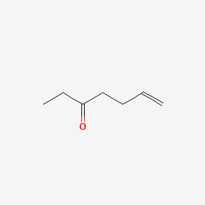 molecular formula C7H12O B1266622 hept-6-en-3-one CAS No. 2565-39-1