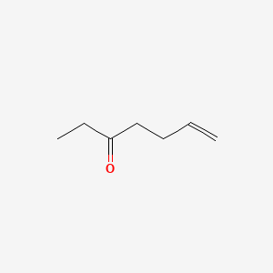 molecular formula C7H12O B1266622 6-Hepten-3-one CAS No. 2565-39-1