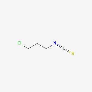 molecular formula C4H6ClNS B1266625 3-Chloropropyl isothiocyanate CAS No. 2799-72-6