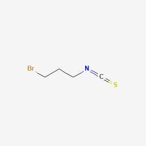 molecular formula C4H6BrNS B1266626 3-Bromopropyl isothiocyanate CAS No. 2799-73-7